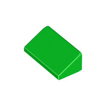 Bright Green Slope 30 1 x 2 x 2/3