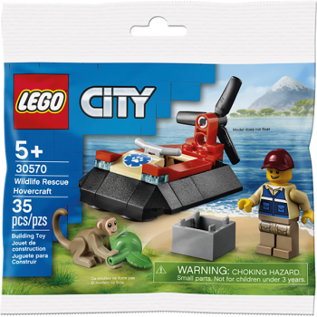 Wildlife Rescue Hovercraft polybag | 30570